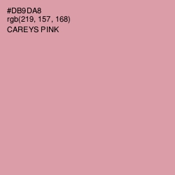 #DB9DA8 - Careys Pink Color Image